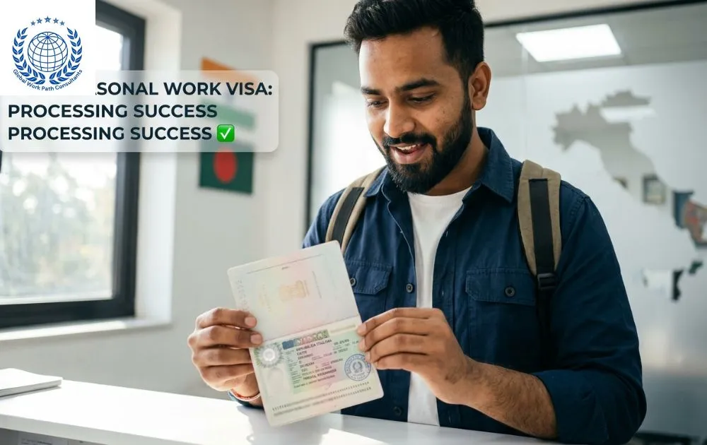 Italy Agriculture Visa 2026 | Click Day Application Guide Italy agriculture visa 2026 click day apply online - seasonal work visa processing success for Indian, Nepali, Bangladeshi workers